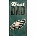 thumbnail image 2 of Fan Creations Philadelphia Eagles Panneau « Meilleur Papa », Multicolore, 2 of 3