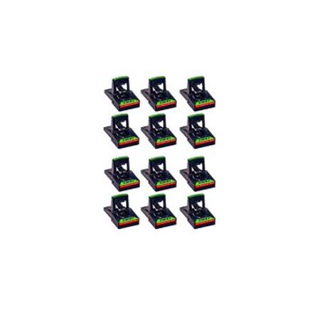 (Pack of 12) JT Eaton 409 Jawz Plastic Mouse Trap for Solid or