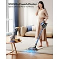 thumbnail image 2 of Cordless Vacuum Cleaner, 30KPA Powerful Stick Vacuum with 45Mins Battery for Hard Floor Carpet Pet Hair, 2 of 6