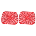 thumbnail image 2 of Lot de 2 tapis en silicone pour friteuse Ninja Foodi A G301 - Réutilisable - Résistant aux rayures - Tapis en silicone pour friteuse Ninja Foodi AG301 - Rouge, 2 of 14