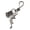 C, variant on Gothic Skull Keychain For Keys And Accessories With Alloy And Secure Hook
