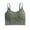 Green, variant on Fgnfyis Tank with Built in Bra Womens Tank Tops Strap Stretch Cotton Camisole with Built in Padded Shelf Bra Small Color A Sports Bras for Women Grey One Size