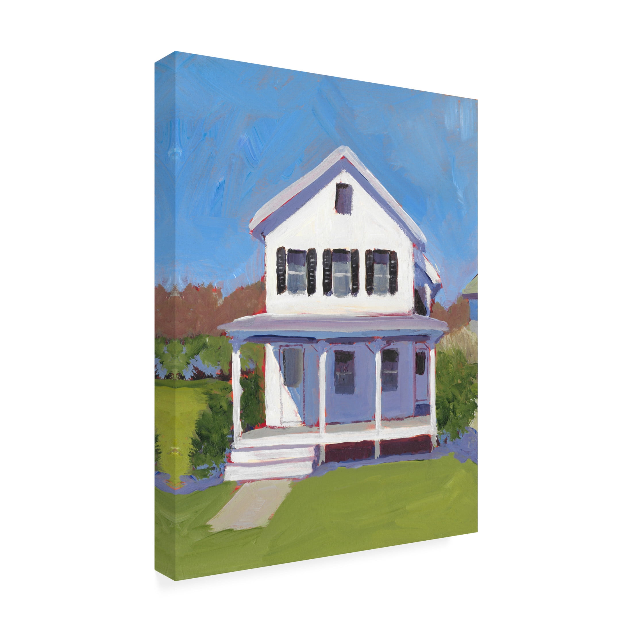 Trademark Fine Art Carol Young Victorian Home II Canvas Wall Art