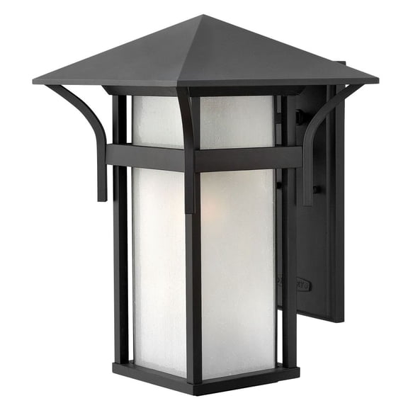 2575SK Hinkley Lighting Harbor - 1 Light Large Outdoor Wall Lantern in Transitional and Craftsman and Coastal Style - 11 Inches Wide by 16.25 Inches