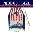 thumbnail image 4 of YardChic 4th of July Decorations USA 250th Anniversary Tablecloth, Memorial Independence Day Tablecloths, Patriotic Party Supplies for Indoor Home Outdoor, Outside BBQ Picnic Party, 13"x90.2", 4 of 8