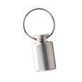 thumbnail image 3 of maskred 1/2/3/5 Practical Titanium Alloy Pill Box Keychain Container Case Bottle Storage Solution Style A 1 Pc, 3 of 6