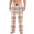 thumbnail image 7 of FORMRS Mens Pajama Pants with Pockets Cotton Sleepwear Lounge Bottoms Sizes S-2XL, Black Tartan, 7 of 7