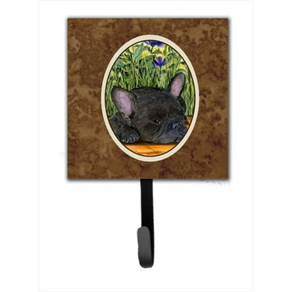 4.25 x 6 in. French Bulldog Leash Or Key Hook