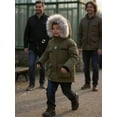 thumbnail image 3 of Rokka&Rolla Boys' Ripstop Hooded Parka Jacket Fleece Lined Winter Coat, 3 of 14