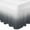 Gray, variant on Sunflower Bed Skirt Queen Size 16 Inch Drop, Adjustable & Elastic Wrap Around Bed Skirts Pleated Luxury Dust Ruffles For Twin Full Queen Cal King Base Beds, Yellow Floral Summer Botanical