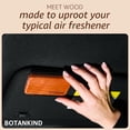 thumbnail image 3 of Car Air Freshener- Original Wood Air Freshener-Car Odor Eliminator for Visor Clip-Long Lasting Scent, Vehicle Scent Diffuser for Truck, SUV, Sedans - 4 pack Included 2 Clips (Teak-Amber-Cabana-Grove), 3 of 5
