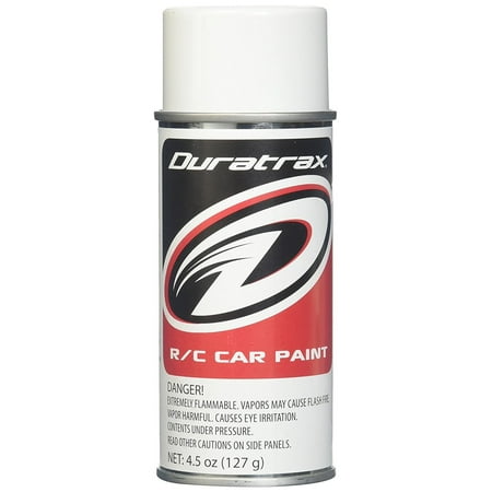 Duratrax Polycarbonate Radio Control Vehicle Body Spray Paint, 4.5 Ounces, Bright