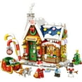 thumbnail image 1 of Juego de bloques de construcción de casa navideña para niños bricolaje 1223 casa de Navidad ANGGREK Otros, 1 of 7