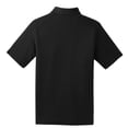 thumbnail image 6 of Sport-Tek T475 Mens Dry Zone Raglan Polo T-Shirt, Black - 3XL, 6 of 6