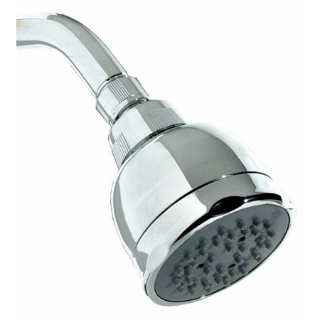 Dupont  Metal, Plastic Wall Mounted, Shower Head 5.00 gpm, Universal