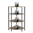 thumbnail image 4 of JRHRXXY 4-Tier Corner Shelf,Multipurpose Display Storage Stand for Kitchen,Home Office,Small Space, 4 of 8