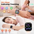 thumbnail image 6 of Minsxk 1.88''HD Smart Watch Fits for Android and IPhone,Smartwatch for Women Men, IP68 Waterproof, Bluetooth Answer Calls, Fitness Tracker with Multi Sport Modes,for Gift (Pink), 6 of 9