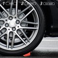 thumbnail image 3 of 4 Pcs Guides de Tuyau de Voiture Rouleaux de Tuyau de Lavage Auto Accessoires de Lavage de Voiture Empêchent les Enchevêtrements et les Rayures du Tuyau, 3 of 9