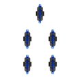 thumbnail image 2 of sweethay Bike Tail Lights LED USB Bicycle Bikes Safety Waterproof White Supplies Lamp Survival Rear Blue Signal Mountain Emergency Red Type1 NO1, 2 of 6