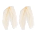 thumbnail image 2 of GUOOL Voile Ciel Étoilé Simple Rêveur Élégant Fil Ciel Étoilé pour Bal Mariage Femmes Beige, 2 of 9