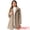 Brown, variant on Double Breasted Overcoat for Juniors Winter Stand Collar Classic Pea Coats S Brown