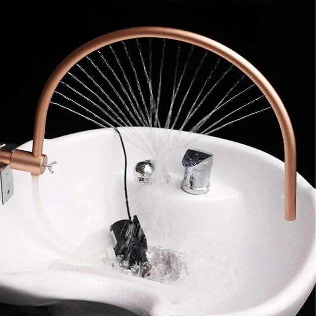 Water circulation head, spa frame for salon, shampoo, bed, massage accessories, hair washing basin, faucet, scalp care, waterfall adjustment