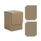 thumbnail image 1 of Caja de baraja de cartas coleccionables de cuero sintético, grande, portátil, para juegos de colección Caqui, 1 of 9