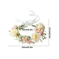 thumbnail image 3 of CaiTeLin Valentine'S Day Wreath Rose Wreath Flower Crowns Wreath Headband Flower Crowns Wedding Festival Photography Props Headdress Valentine's Day Hot sale, 3 of 5