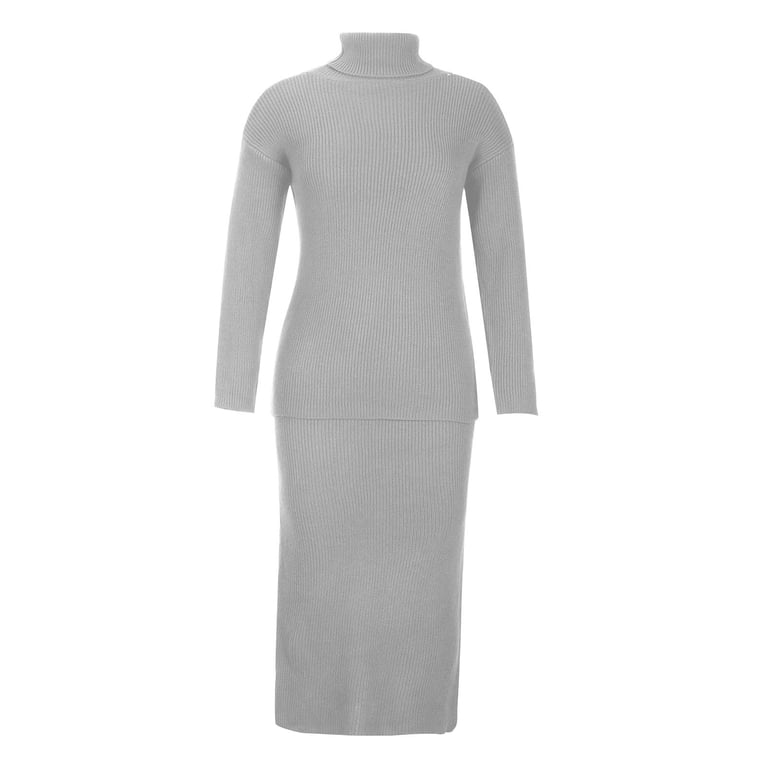 blue dress for baby girl Female Autumn Winter Long Maxi Dress Cutout Waist High Side Split Long –  Mega Mart Center main image 0