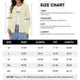 thumbnail image 3 of Uvplove Womens Casual Long Sleeve Cardigan Button Down Soft Open Front Knit Sweater,Beige,M-3XL, 3 of 8