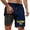 Navy, variant on Kcolen Mens Swim Trunks 9 Inch Inseam High Elastic Waist Stretch Men Swim Shorts Comfy Swimsuit Men with Compression Liner Summer Beach Men Swim Brief