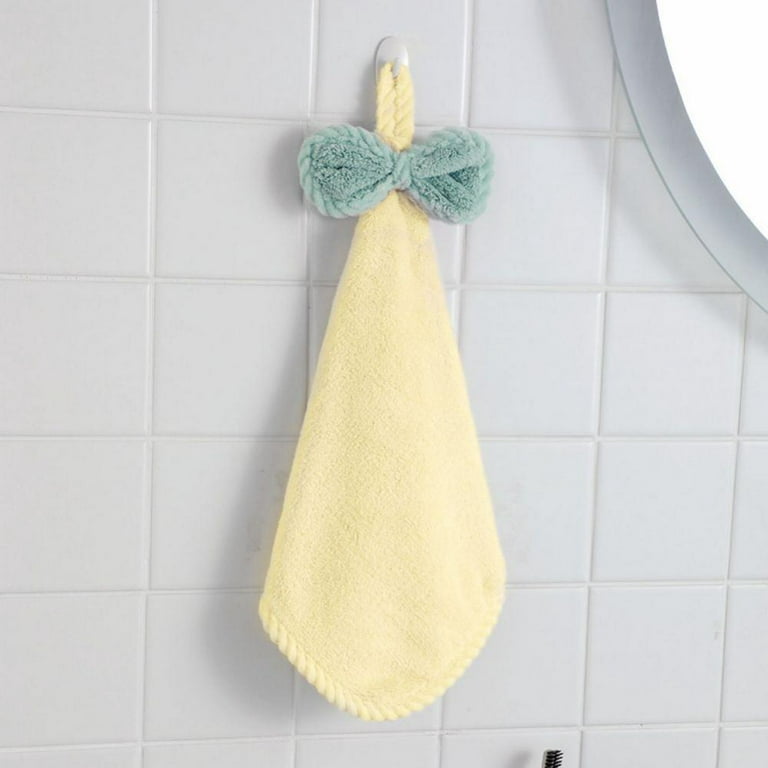 Kitchen Hand Towels Bathroom Thickened Hand Towel Ball With
