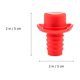 thumbnail image 2 of unbranded 4Ud Accesorios De Botella Tapones De Silicona Para Mantener Fresco El Vino, 2 of 8