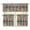 Retro Navajo, variant on Yuyamidu Aztec Print Kitchen Curtain Valance and Tiers 3 Panel Set Soft Bathroom Window Curtain with Rod Pocket Washable Drapes Treatment Tier Curtains Gift for Holiday