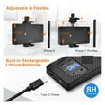 thumbnail image 3 of WS60 UHF Dual-channel Wireless Lapel Microphone With Phone Clip Lavalier Mic ,Easy to Use, 3 of 7