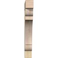 thumbnail image 2 of Ekena Millwork 6"W x 34"D x 46"H Olympic Block Rough Sawn Bracket, Douglas Fir, 2 of 4