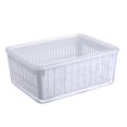 thumbnail image 3 of Storage Box with Mesh Basket Stackable Food Container Set Saving Your Time and Money, 3 of 4