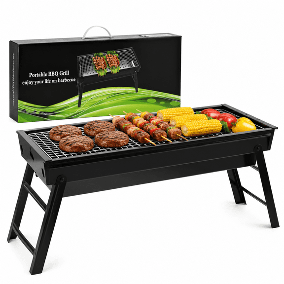 Portable Foldable Charcoal Grill