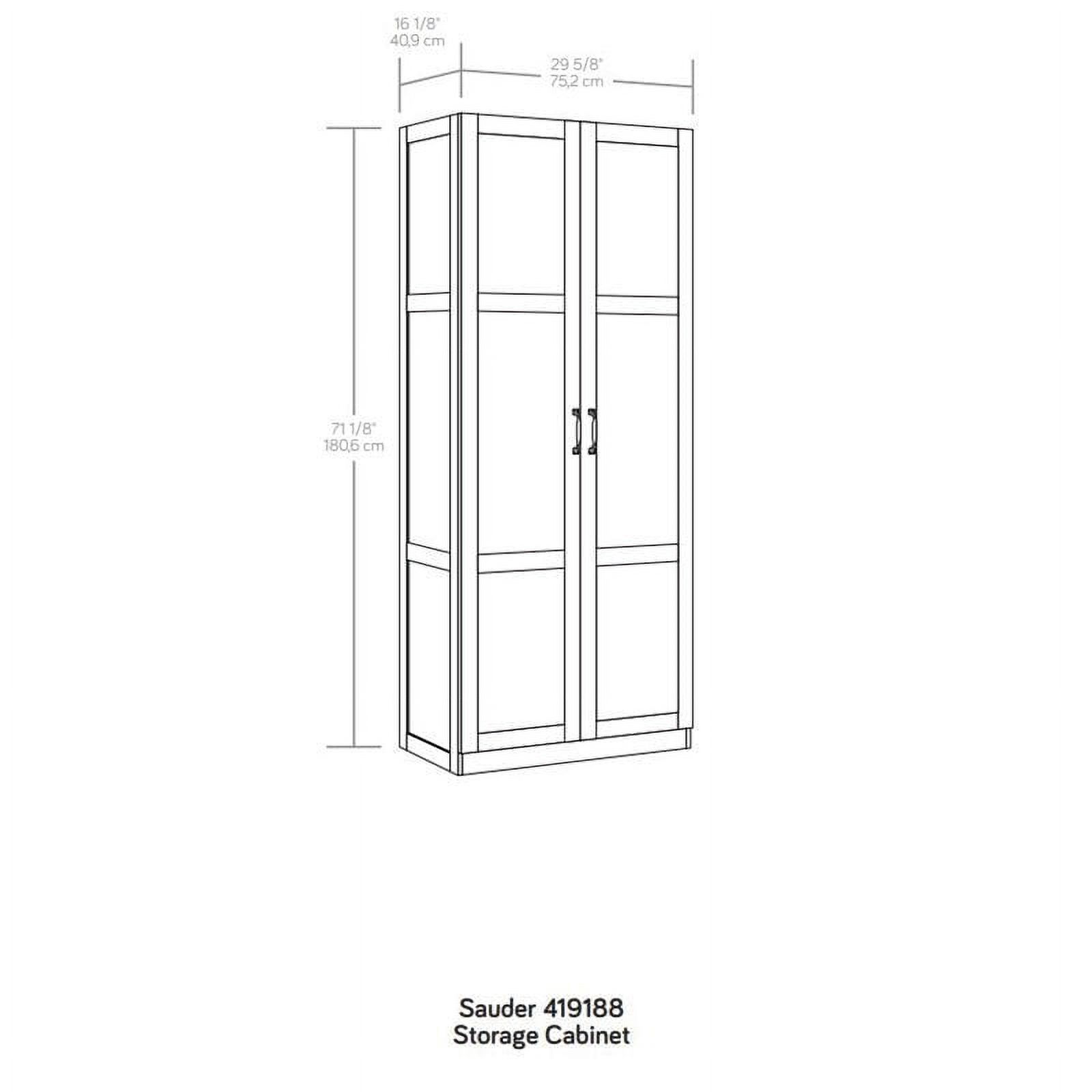 Sauder Storage Cabinet, Highland Oak Finish - image 4 of 8