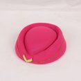 thumbnail image 1 of Boina retro de azafata, gorro de lana tipo pintor versátil para otoño e invierno para mujer, 1 of 6