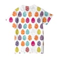 thumbnail image 5 of Staki Easter Shirts for Girls Easter Toddler Girls T-Shirts Bunny Short Sleeve Shirts Kids T Shirts Cotton Girls Summer Tops T-Shirts 1-9Y 10-13Y(White,4-5 Years), 5 of 6