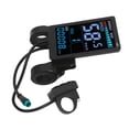 thumbnail image 1 of Electric Bike LCD Display Panel Meter Screen, Sturdy Lightweight Backlight Design Electric Bike LCD Display Meter  for Scooter, 1 of 7