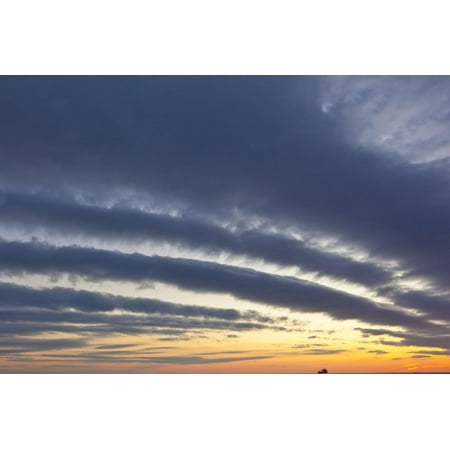 A Ship under Clouds over the Atlantic Ocean, Rye, New Hampshire Print Wall Art By Jerry & Marcy