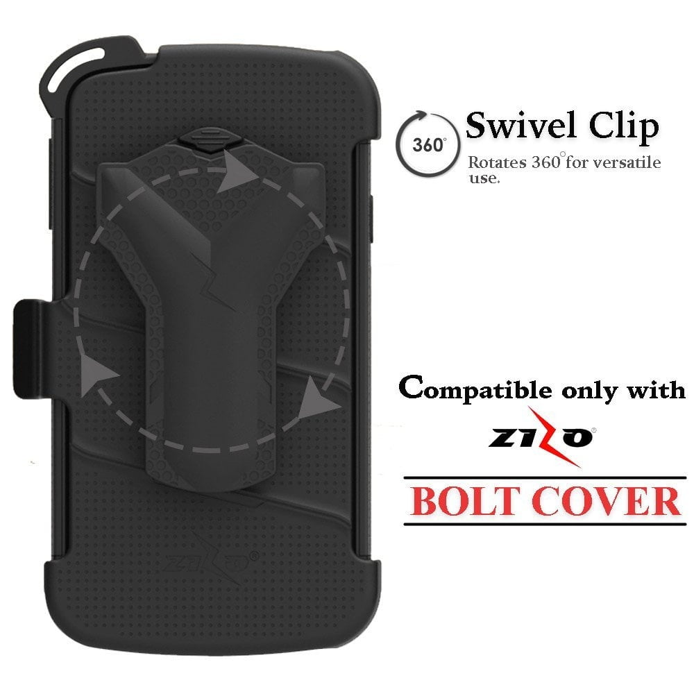 Zizo Holster/BeltClip EXTRA/REPLACEMENT For iPhone 7 Plus Compatible