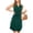 Z-Green, variant on Rigardu Women Summer Casual Short Sleeve Dresses Button Down Knee Length Dress With Pockets Black L