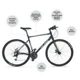 vilano diverse 2.0 performance hybrid bike 24 speed shimano road bike 700c