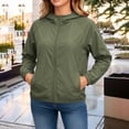 thumbnail image 2 of Summer Sunscreen Clothing Women Men Windproof Jacket Outdoor Sports Dry Windbreaker Coat Top, 2 of 9