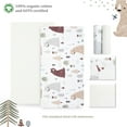 thumbnail image 2 of Evolur Grizzly Bear Collection ( 2pc Sheet Set ), Light White & Bear Print, 2 of 6