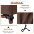 thumbnail image 4 of Funda para Silla de Patio Arcedo Impermeable 2 Unidades Beige y Marrón, 4 of 7