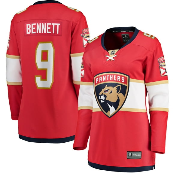 Women's Fanatics Sam Bennett Red Florida Panthers Home Breakaway Replica Jersey